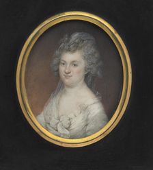 Elizabeth Depeyster Peale, 1795. Creator: James Peale