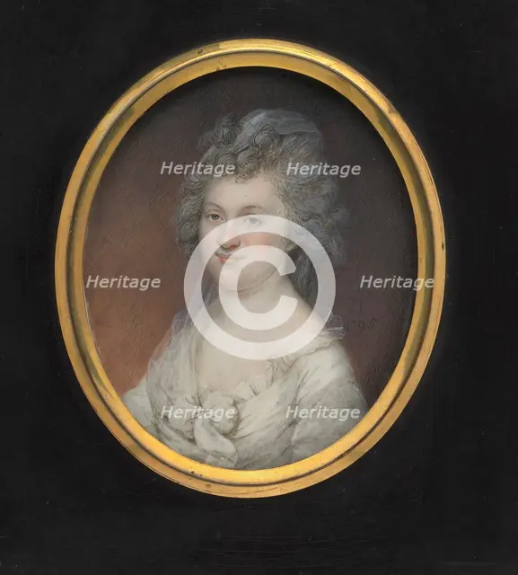 Elizabeth Depeyster Peale, 1795. Creator: James Peale.