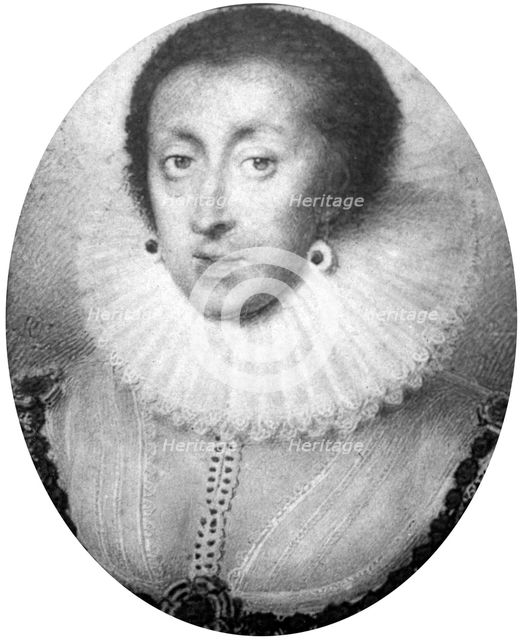 Elizabeth, Electress Palatine and Queen of Bohemia, (1596-1662). Artist: Unknown