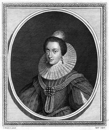 Elizabeth, Electress Palatine and Queen of Bohemia, (1787).Artist: Taylor