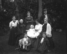 Elizabeth Esplain L'Estrange, Aunt Minnie Henderson, Emily Francis L'Estrange..., 1897. Creator: Robert Augustus Henry L'Estrange