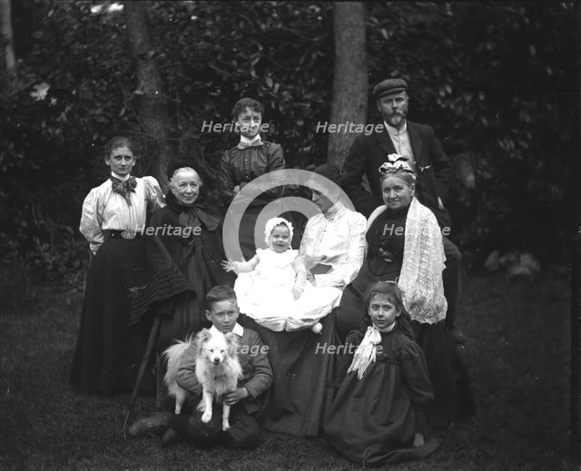 Elizabeth Esplain L'Estrange, Aunt Minnie Henderson, Emily Francis L'Estrange..., 1897. Creator: Robert Augustus Henry L'Estrange.