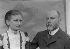 Elizabeth Esplain L'Estrange (nee Ely ) & Robert Augustus Henry L'Estrange, c1900s. Creator: Robert Augustus Henry L'Estrange