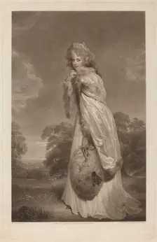 Elizabeth Farran, 1792. Creator: Francesco Bartolozzi