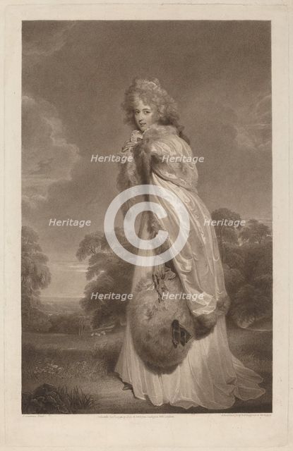 Elizabeth Farran, 1792. Creator: Francesco Bartolozzi.