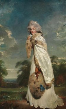 Elizabeth Farren (born about 1759, died 1829), Later Countess of Derby, 1790. Creator: Thomas Lawrence