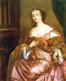 Elizabeth Hamilton, Countess of Gramont, c1660s.Artist: Peter Lely