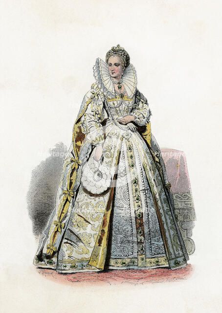 Elizabeth I (1533-1603), Queen of England.