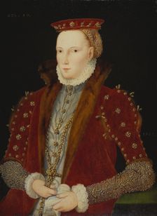 Elizabeth I of England (1533-603), the "Gripsholm Portrait", 1563. Creator: Anon