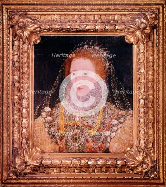 Elizabeth I, Queen of England and Ireland, c1580. Artist: Unknown