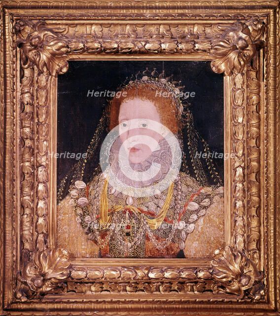 Elizabeth I, Queen of England and Ireland, c1580. Artist: Unknown