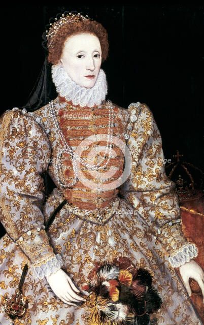 Elizabeth I, Queen of England and Ireland, c1588. Artist: Unknown
