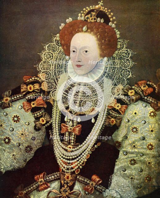 Elizabeth I, Queen of England and Ireland, c1588, (c1902-1905). Artist: Unknown