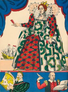 Elizabeth I, Queen of England from 1558, (1932). Artist: Rosalind Thornycroft