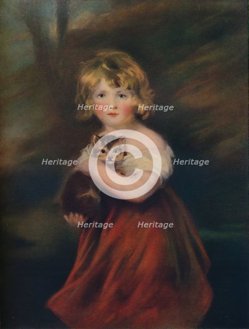 'Elizabeth Jane Hinchcliffe', 1805, (1922). Artist: John James Masquerier.