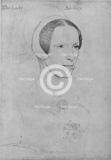 'Elizabeth, Lady Audley', c1538 (1945). Artist: Hans Holbein the Younger.