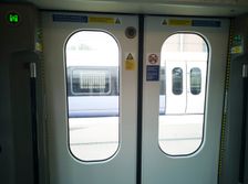 Elizabeth Line, Abbey Wood, London, UK, May 2022. Creator: Ethel Davies