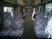 Elizabeth Line, Abbey Wood, London, UK, May 2022. Creator: Ethel Davies