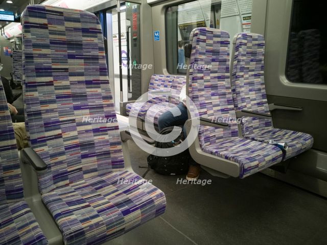 Elizabeth Line, London, UK, May 2022. Creator: Ethel Davies.