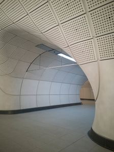 Elizabeth Line, Liverpool St, London, UK, May 2022. Creator: Ethel Davies