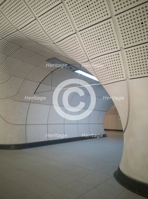 Elizabeth Line, Liverpool St, London, UK, May 2022. Creator: Ethel Davies.