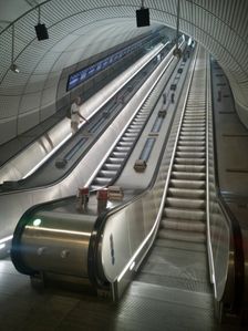 Elizabeth Line, Liverpool St, London, UK, May 2022. Creator: Ethel Davies