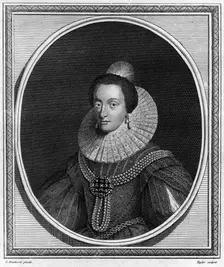Elizabeth, Princess of Palestine and Queen of Bohemia, 1787.Artist: Taylor