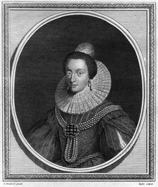 Elizabeth, Princess of Palestine and Queen of Bohemia, 1787.Artist: Taylor