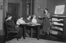 Elizabeth R. Wylie & class, between c1915 and c1920. Creator: Bain News Service