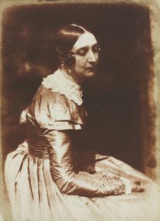 Elizabeth Rigby, later Lady Eastlake (1809-1893), c. 1844-1845. Creator: David Octavius Hill (British, 1802-1870); Robert Adamson (British, 1821-1848), and