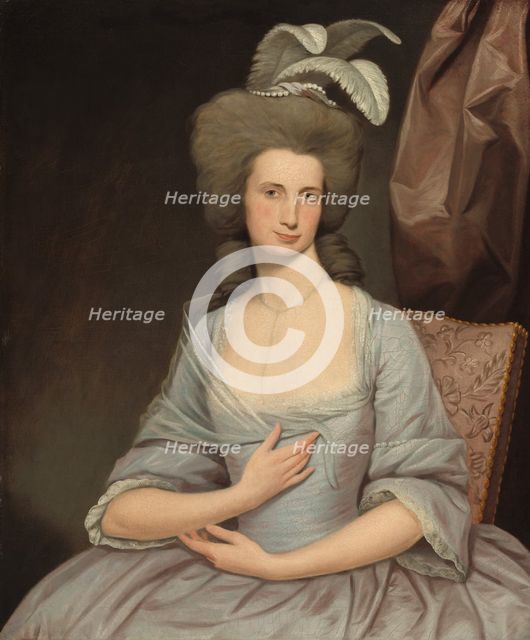 Elizabeth Stevens Carle, c. 1783/1784. Creator: Joseph Wright.