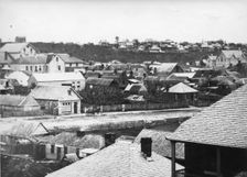 Elizabeth Street, Brisbane (Qld), 1863 before the 1864 fires. Creator: Unknown