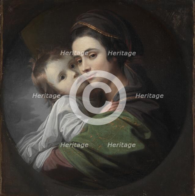 Elizabeth Shewell West and Her Son, Raphael, c. 1770. Creator: Benjamin West (American, 1738-1820).