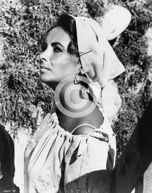 Elizabeth Taylor (1932-), British actress, 1965. Creator: Unknown.