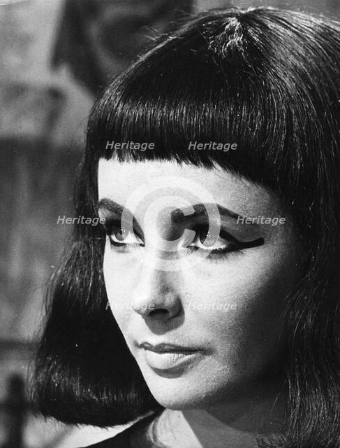 Elizabeth Taylor (1932-), British actress, 1963. Creator: Unknown.