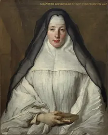 Elizabeth Throckmorton, Canoness of the Order of the Dames Augustines Anglaises, 1729. Creator: Nicolas de Largilliere