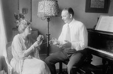 Elizabeth Wheeler and William Wheeler, between c1915 and c1920. Creator: Bain News Service