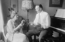 Elizabeth Wheeler and William Wheeler, between c1915 and c1920. Creator: Bain News Service