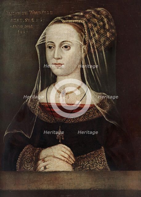 Elizabeth Woodville (1437-1492), 1463. Artist: Unknown