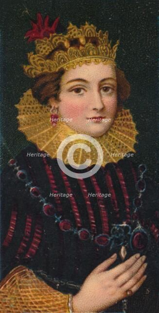 Elizabeth Wriothesley (nee Vernon), Countess of Southampton, 1912. Artist: Unknown