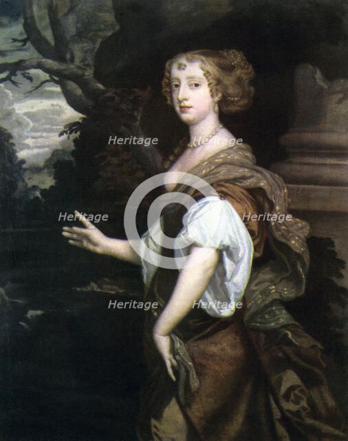 Elizabeth Wriothesley, Countess of Northumberland, c1670s. Artist: Peter Lely