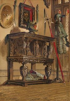 Elizabethan Sideboard or Court Cupboard c1845, (1864)