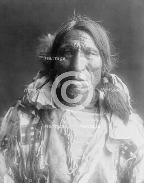 Elk Boy-Oglala, c1907. Creator: Edward Sheriff Curtis.