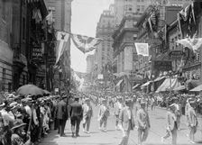 Elk Parade, Baltimore, 1916. Creator: Harris & Ewing