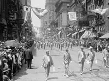 Elk Parade In Baltimore, 1916. Creator: Harris & Ewing