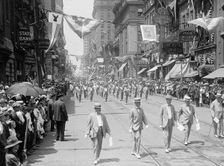 Elk Parade In Baltimore, 1916. Creator: Harris & Ewing