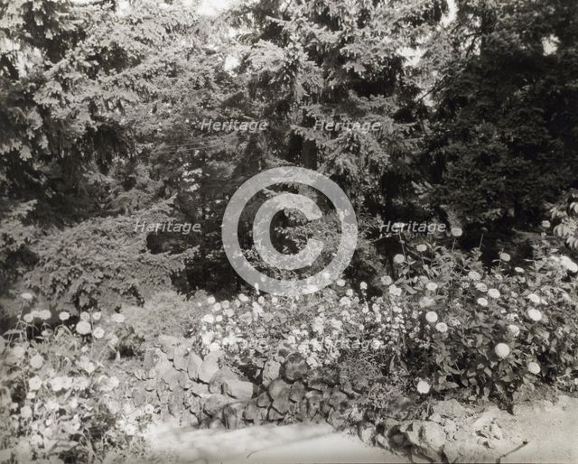 "Elk Rock," Peter Kerr house, 11800 SW Military Lane, Portland, Oregon, 1923. Creator: Frances Benjamin Johnston.
