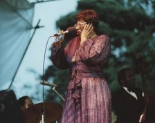 Ella Fitzgerald, Capital Radio Jazz Festival, Knebworth, Herts, 1981. Creator: Brian Foskett