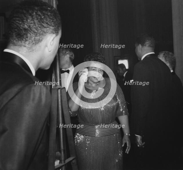 Ella Fitzgerald,  Hammersmith Odeon London 1961. Creator: Brian Foskett.