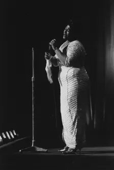 Ella Fitzgerald, London, 1963. Creator: Brian Foskett